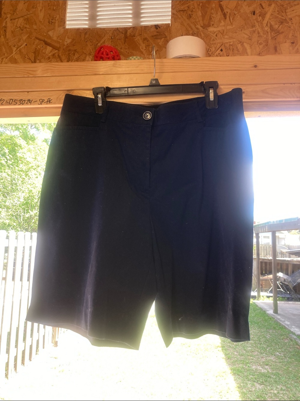KIM ROGERS/Navy Blue Classic Women's Shorts